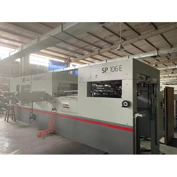 BOBST SP106E Used Die Cutter Automatic Die Cutting Striping Machine