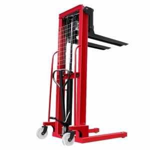 Buy cheap Manual Hydraulic 2t Forklift Hand Pallet Stacker Lift Truck product