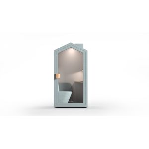 Home Rectangular Acoustic Office Pods Soundproof Phone Booth Office