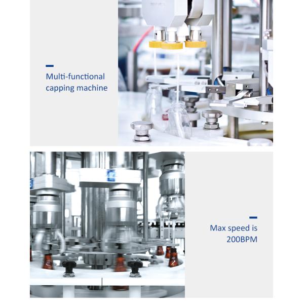 Servo Smart Free - Adjustment Automatic Bottle Capping Machine