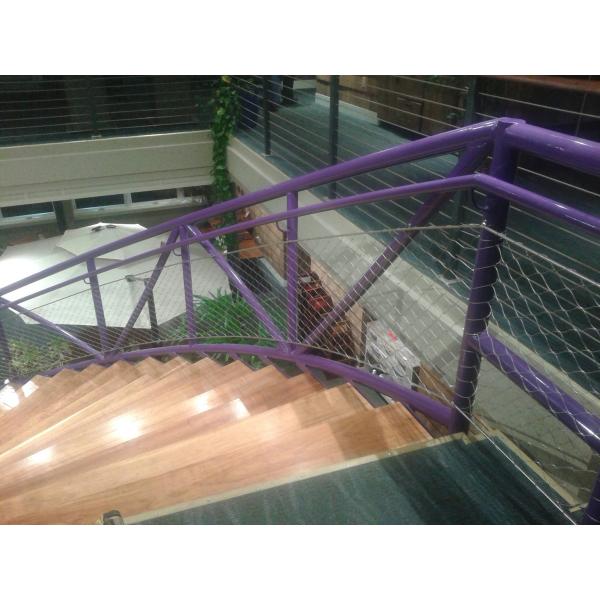 Stainless Steel Balustrade Wire Mesh For Infill Panels And Railings Application