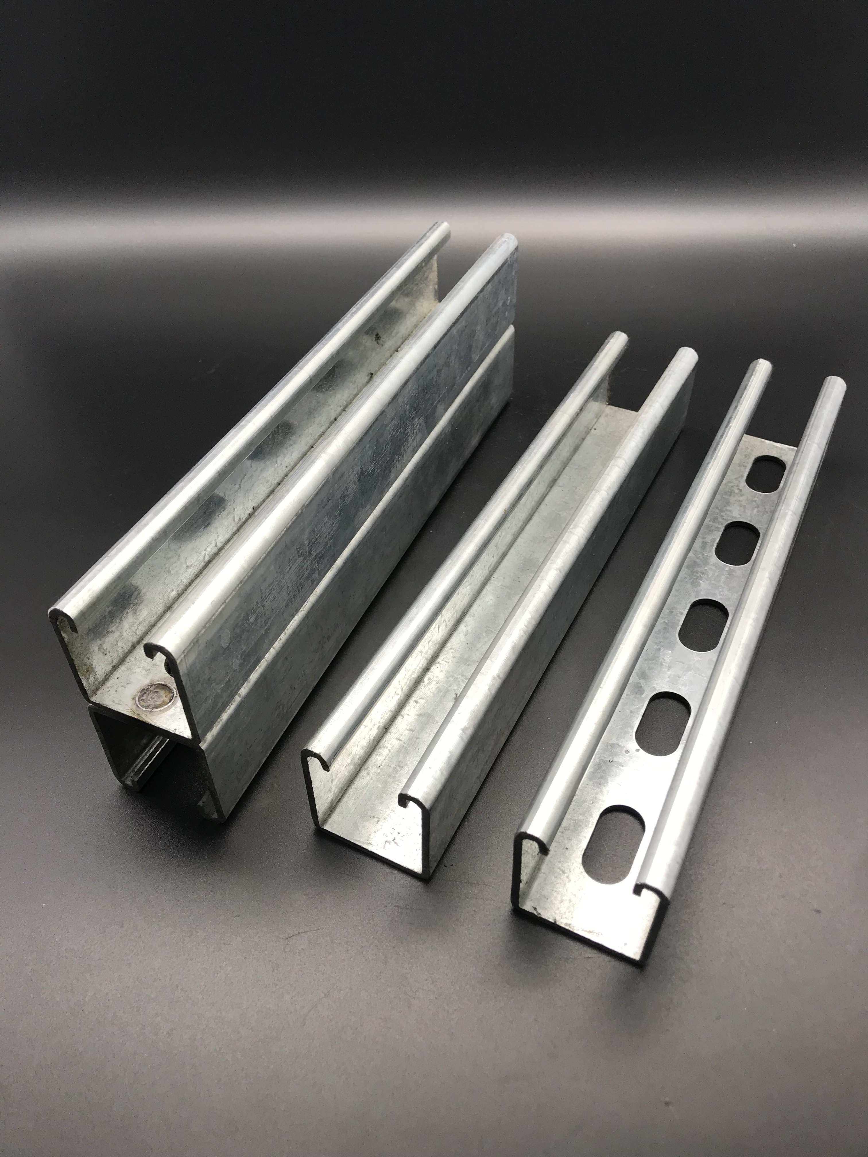 Buy cheap Construction Slotted Solid 3m 6m Custom Unistrut Channel Rail product