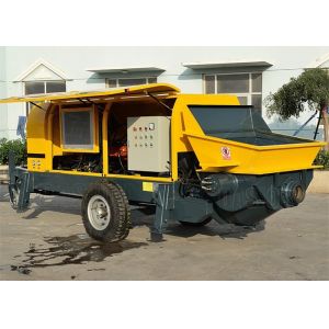 Mini Hydraulic Trailer Concrete Pump Centrifugal High Pressure Cement Pump