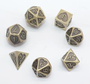 China Nontoxic Roleplaying Gaming Dice Set Wear Resistant Lightweight on sale