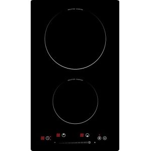 Black 3400W Built In Duoble Burner Induction Hobs