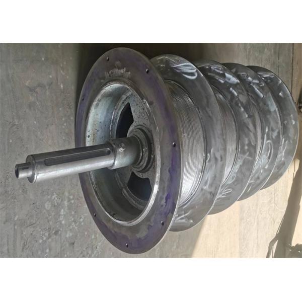 200m Wire Rope Cable Winch Drum With Lebus Sleeves For Rig Drawworks