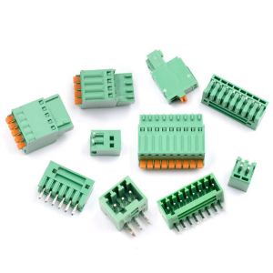 Buy cheap 2.50mm Pitch Screwless Spring Crimping Pluggable PCB Terminal Blocks product