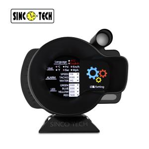 Buy cheap DO916 Sinco Tech Dash Speed OBDII Water Temperature Gauge product