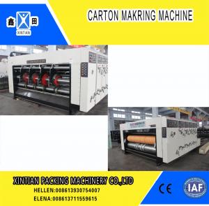 Buy cheap Paper Industrial Printing Die Cutting Machine With Multi Color Water Ink , Fully Automatically product