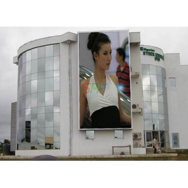 SMD3535 LED Advertising Billboards 6mm Pixel Pitch Outdoor Full Color LED Display