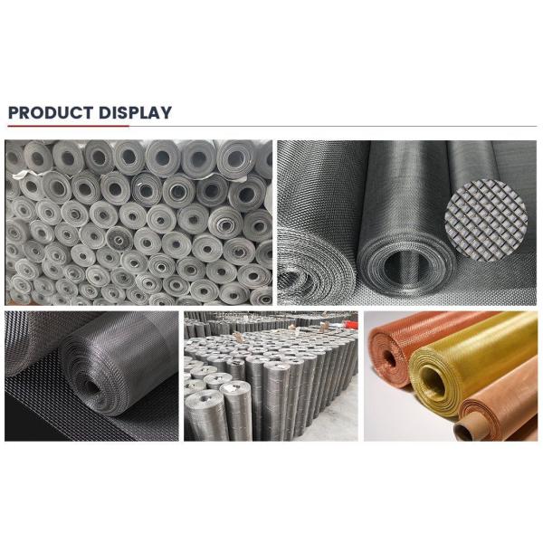 2X2 Wire Mesh 80 Mesh Copper Woven Wire Netting Stainless Steel Plate Material Type 300 Micron Copper Woven Wire Mesh Stainless Steel Wire Mesh