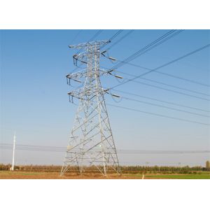 Buy cheap Terminal 110KV Steel Electrical Transmission Tower For Power Distribution product