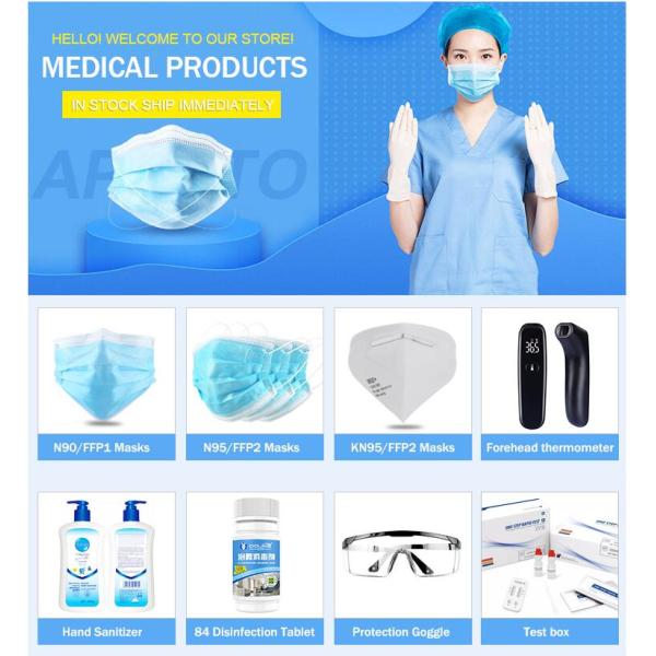 Foldable Medical Grade Face Mask , FFP2 Face Mask Anti Pollution Particulate Respirator