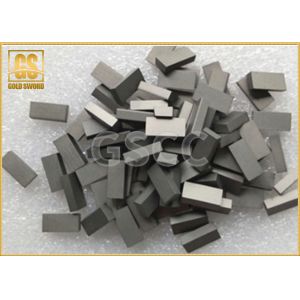 Buy cheap Low Alloy Steel Tungsten Carbide Saw Tips W2 Grade 1800 N / Mm2 TRS product