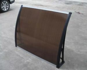 Buy cheap 600mm Polycarbonate Awning Canopy Window With Plastic Bracket product