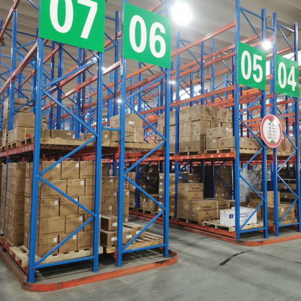 Storage VNA Racking Very Narrow Aisle Pallet Racking 1600mm-2000mm