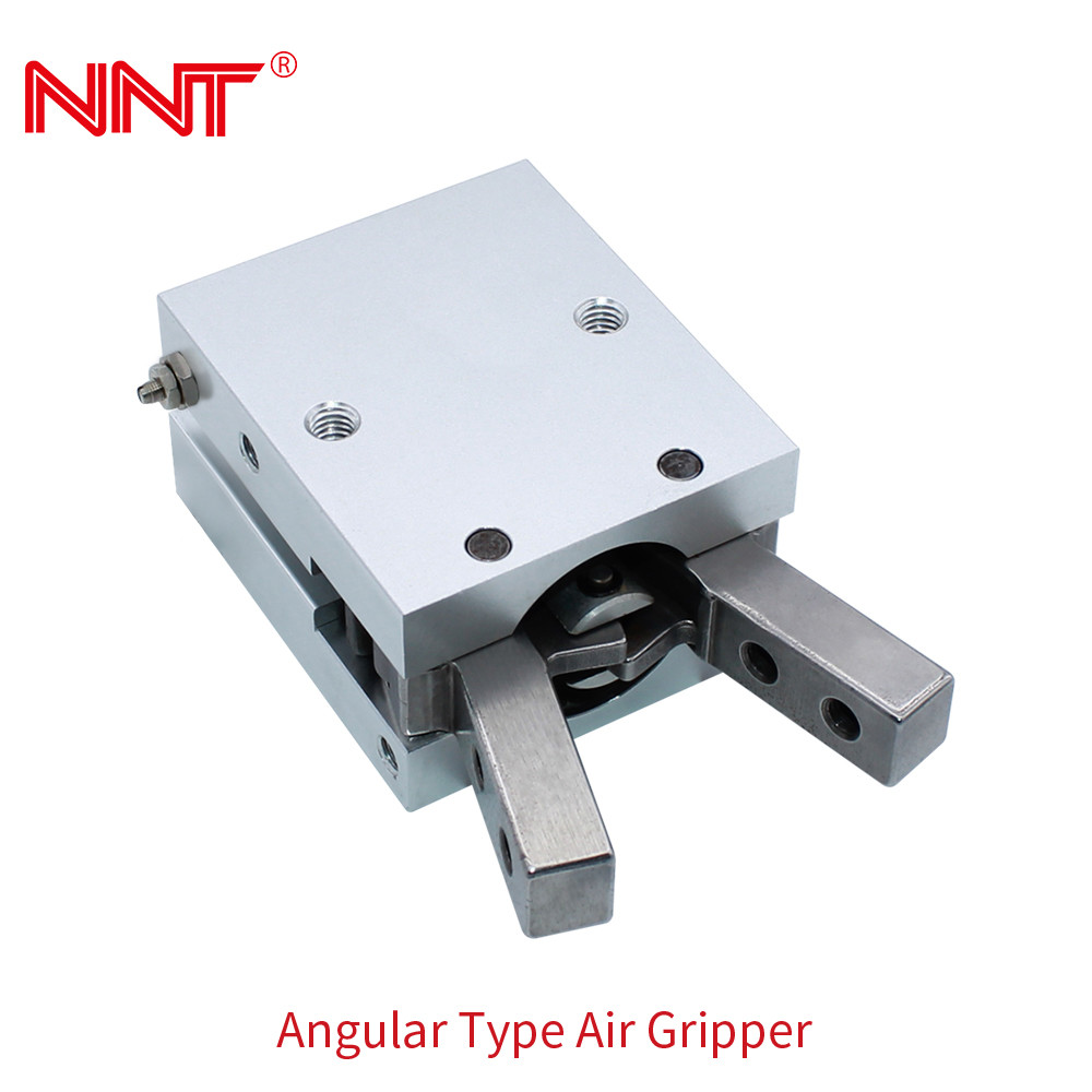 Buy cheap Clamping Pneumatic Angular Gripper Double Acting CE Certificate product