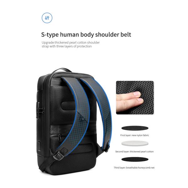 New bag laptop usb charging men college school waterproof bagpack backpack bag backpacks for men