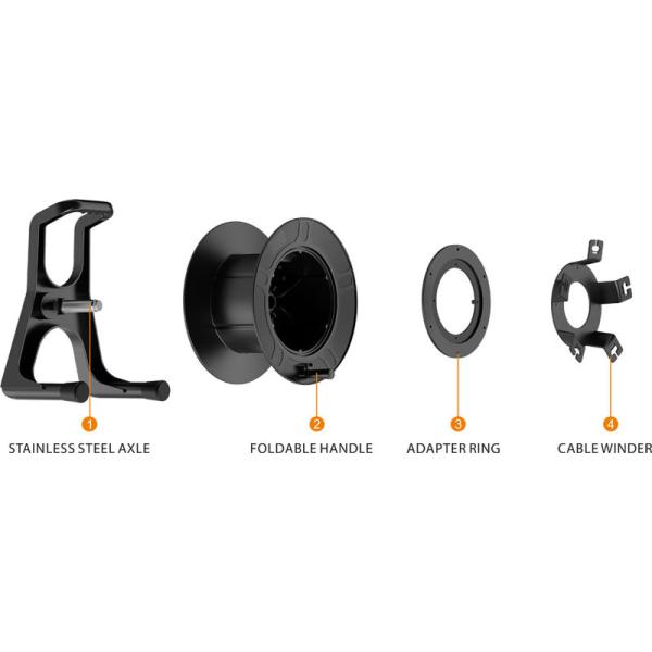 New Designed High Pressure Industry Plastic Easy Bring Fiber Optical Cable Drum