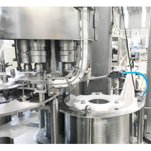 Monoblock Pet Bottle Soda Filling Machine 380V 220V High Accuracy