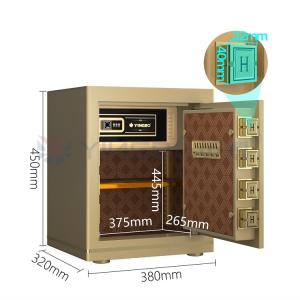 Buy cheap H450mm Luxury Digital Safe Box Electronic Lock For Security product