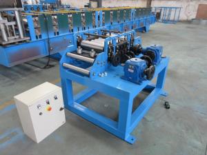 Buy cheap 3 Rows Guide Rail Solar Roll Forming Machine for solar stands continues punching product