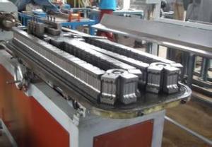 Buy cheap PP / PE Elelctrical Wire Pipe Plastic Single Screw Extruder Machine product