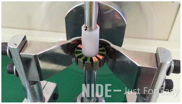 Small Flyer Motor Winding Machine / BLDC External Armature Stator Winding Equipment