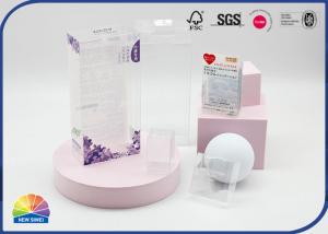Buy cheap FSC 0.4mm Plastic Folding Clear Packaging Box UV Offset Print product