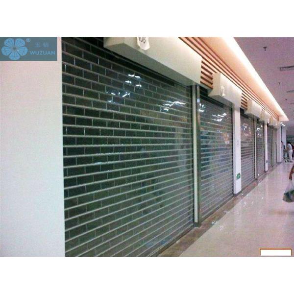 1.8mm Sturdy Polycarbonate Slat Clear View Roller Shutters