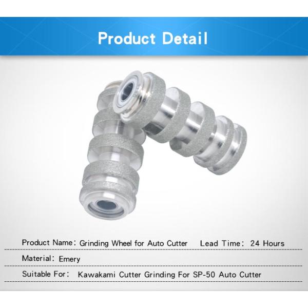 60 Grit 80 Grit Grinding Stone Wheel Sharpener Assy For Textile Cutter Machine