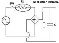 Current Limiting Thermistor NTC Chip Disc Inrush Current Limiter ICL 20D-20 20mm 5 Amp 20R For Power Supply Ballast 552