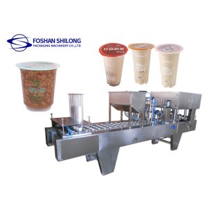 Buy cheap 50 - 300ml Cup Fill Seal Packaging Machine With SS304 Structure product