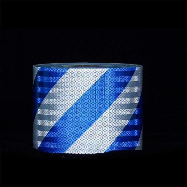 Wholesale Honeycomb Striped Crystal Lattice Prismatic Reflective Marking Tape For Traffic Control