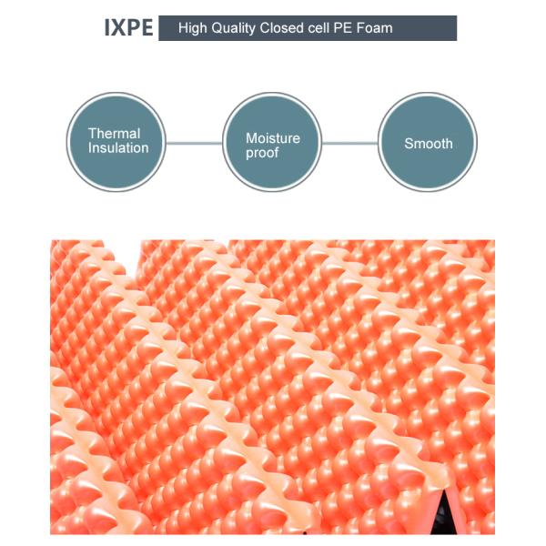Cheap Lightweight Foldable XPE Foam Camping Mat With Good Resilience IXPE Material R Value 2.1