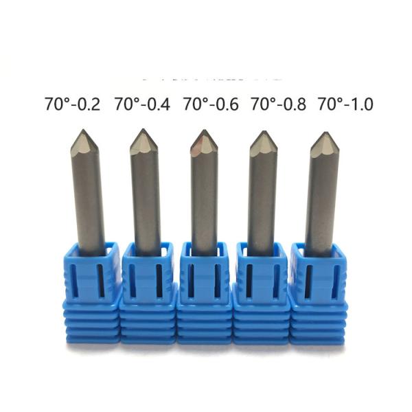 PDC diamond engraving tools hexagon angle doule edge stone carving router bit