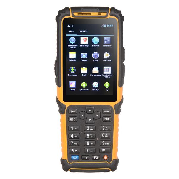Warehouse Courier Logistics PDA Barcode Scanner With Rfid Reader / Barcode