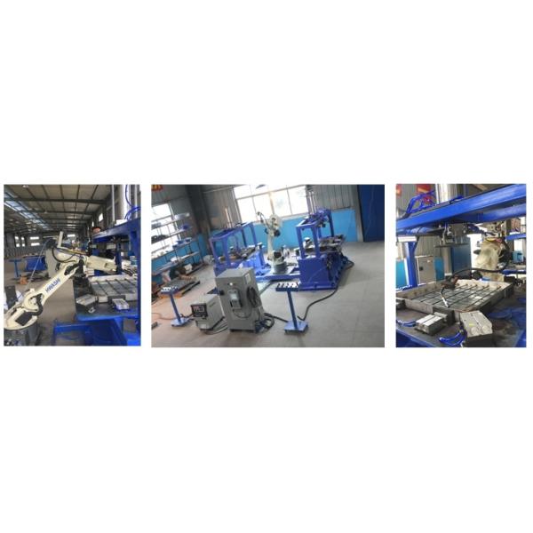 Hwashi Industrial Welding Robots 1.4m Arm Length For Stainless Steel Well Lid