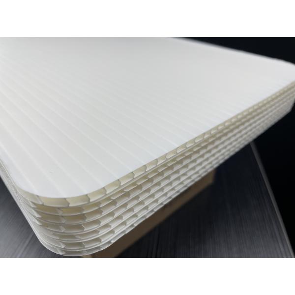 Recycled Rigid Polypropylene Corflute Sheet Customized Coroplast Sheet