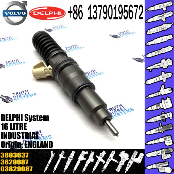 New Diesel Fuel Injector 3803637 BEBE4C08001 3803637 3829087 For VOL TAD1641GE 21582096 20430583