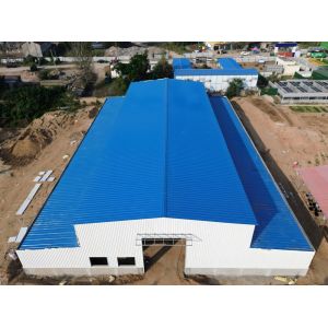 Buy cheap Bolts Connection H Steel Structure Building Low Maintenance Galvanized product