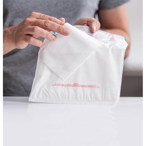 Disposable 1000ml Biodegradable Bags 12 Pack Biodegradable With Absorbent Pad