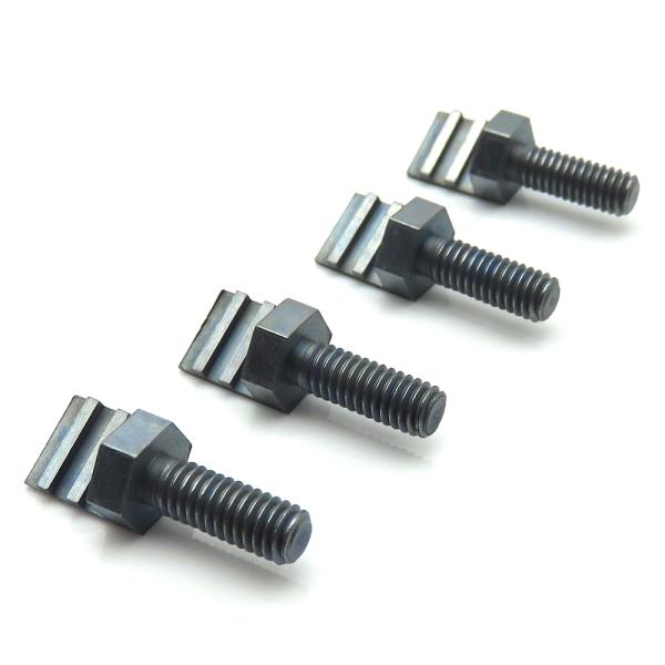 Steel Customized Special Hex Head Screw DIN Standard With Plain Finish