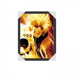 Buy cheap Naruto Anime Design 3D Picture Frame Lenticular Pictures For Home Decoration product
