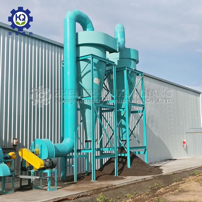 380V 80% 5um Cyclone Dust Collector Fertilizer Plant Equipment