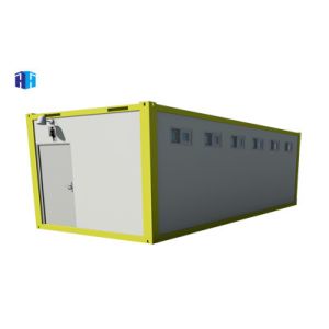 Waterproof prefabricated container house prices 20ft container toilet china
