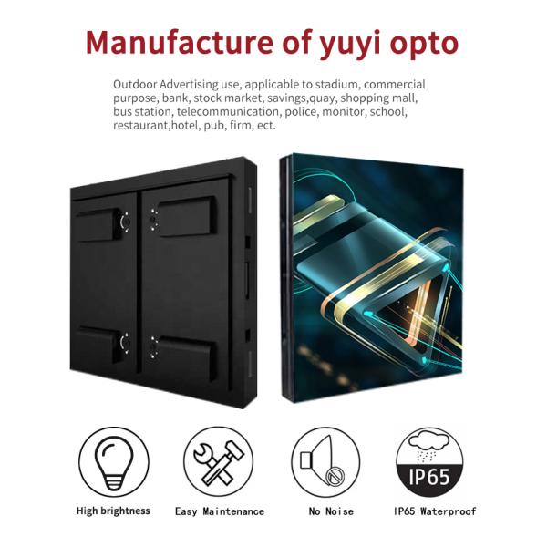 320*160mm HD Full Color LED Display Module P2.5 P4P8 P10 LED Outdoor Display