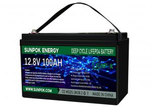 Buy cheap 100Ah 12 Volt Deep Cycle Marine Battery Lithium Bluetooth Trolling Motor Battery product