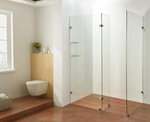 China 31''X31''X75'' 3 Sided Frameless Glass Shower Enclosure 6mm on sale