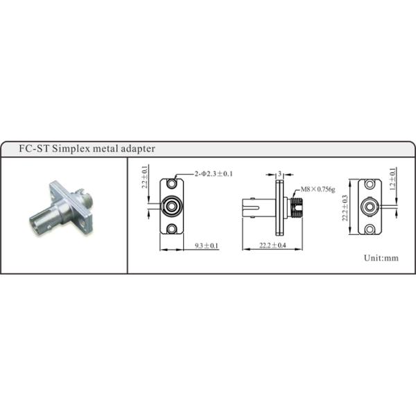 E2000 MU MPO MTRJ To SC Adapter Fiber Hybrid SC To LC Adapter Single Mode
